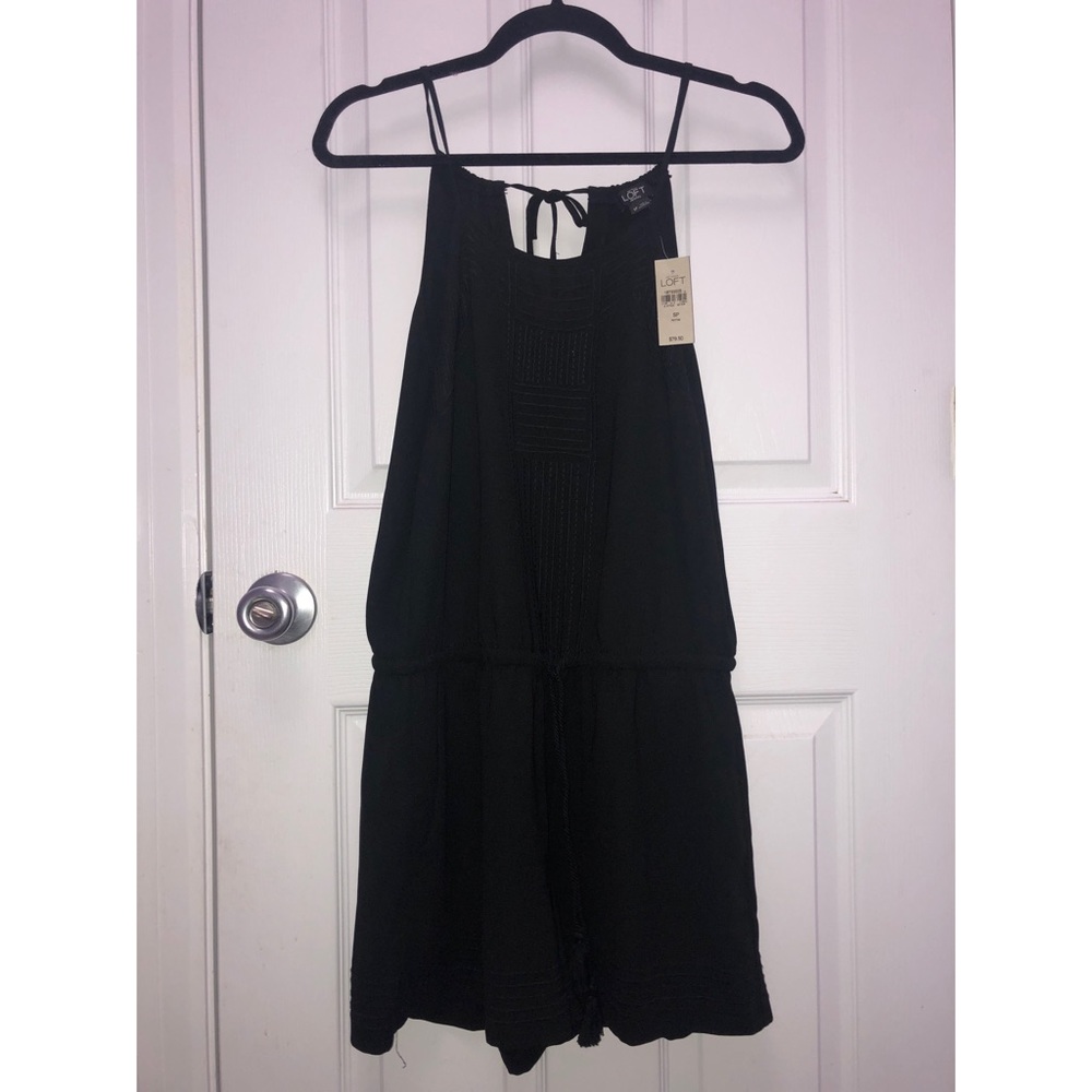 NWT Black Romper